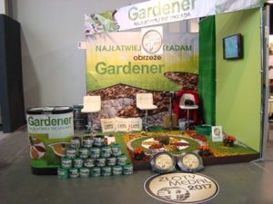 Gardenia 2017 Złoty Medal stoisko ANMAX producent obrzeża ogrodowego GARDENER