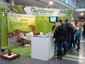 Gardenia 2018 stoisko ANMAX s.c. producent obrzeża Gardener